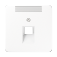 Крышка для ординарной телефонной и компютерной розетки UAE; белая, CD569-1NAUAWW Крышка для ординарной телефонной и компютерной розетки UAE; белая, CD569-1NAUAWW