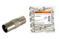 Переходник гнездо F - штекер TV б/п TDM Electric, SQ1809-0022