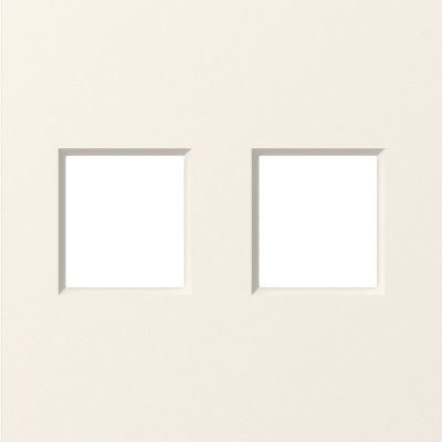 Donel A07 матовый кремовый накладка 2-я для розеток RJ45,TV,SAT , серия DB, DE86931