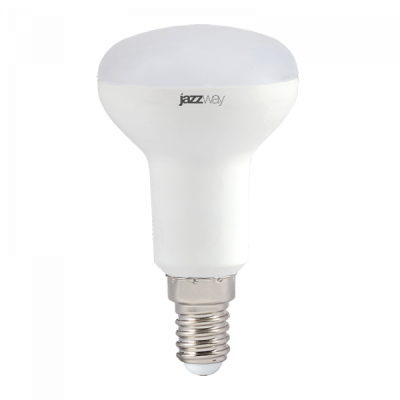 Jazzway Лампа светодиодная (LED) с отражателем d50мм E14 120° 7Вт 220-240В матовая тепло-белая желтая 3000К, 1033628
