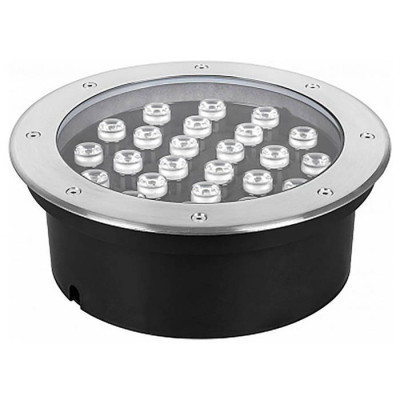 Светильник тротуарный, 24LED, 6400К, 24W, 250*H90mm, IP67, SP2708, Feron 32137
