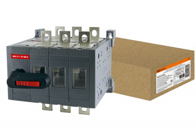 Рубильник ВНК-37-1 3П 400А реверсивный TDM Electric, SQ0744-0405