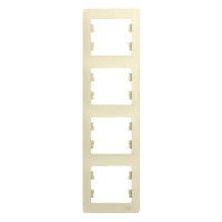 GLOSSA 4-постовая РАМКА, вертикальная, БЕЖЕВЫЙ GLOSSA 4-постовая РАМКА, вертикальная, БЕЖЕВЫЙ
