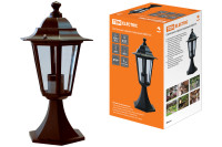 Светильник 6060-14 садово-парковый шестигранник, 60Вт, стойка, бронза, SQ0330-0014 Светильник 6060-14 садово-парковый шестигранник, 60Вт, стойка, бронза, SQ0330-0014