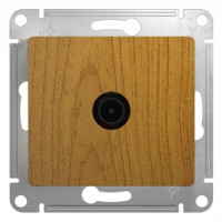 GLOSSA TV РОЗЕТКА оконечная 1DB, механизм, ДЕРЕВО ДУБ GLOSSA TV РОЗЕТКА оконечная 1DB, механизм, ДЕРЕВО ДУБ