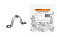 Скоба металлическая 2-х лапковая с внутр. d 16-17 мм (100шт) TDM Electric, SQ0409-0014