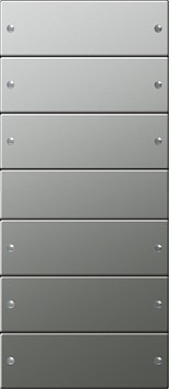 2136601 Gira Комплект клавиш, 6 шт. (3+3)