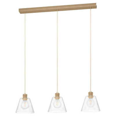 43634 Подвесной потолочный светильник (люстра) COPLEY, 3Х40W, E27, L900, B200, H1100, сталь/алюминий