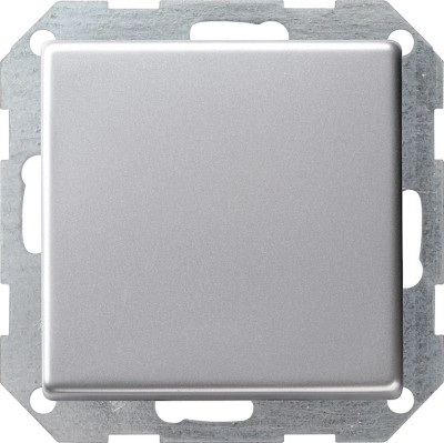 2850203 - Gira E22 Клавиша с контрольным окном и пиктограммой, алюминий