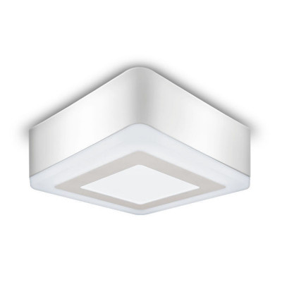 Светильник Gauss Backlight накладной квадрат 6+3W 540lm 4000K 220-240V 145*145*40мм 3 режим LED 1/30, BL223