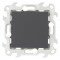 Simon 2450101-038 Однополюсный выключатель 10AX 250В~ цвета графит S24 Harmonie