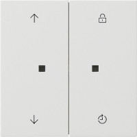 5363112 Gira Накладка управления жалюзи с функцией памяти System 3000 5363112 Gira Накладка управления жалюзи с функцией памяти System 3000