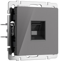 Werkel W1181044/ Розетка Ethernet RJ-45 (графит акрил), a064095