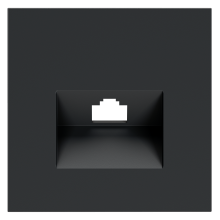 Накладка для розетки компьютерной RJ45 кат.6, S70 (графит), VLS001307