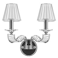 Lightstar 702624 (MB200002-2) Бра ALVEARE 2х40W E14  ХРОМ (в комплекте)