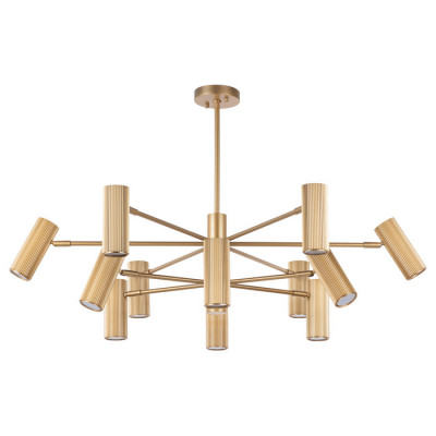 Lightstar 718323 (MD2166-12A) Люстра ROMA 12х28W GU10 (led)  CHAMPAGNE GOLD (в комплекте)
