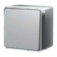 Werkel W5010206/ Выключатель одноклавишный влагозащищенный Gallant (серебряный), a052767 Werkel W5010206/ Выключатель одноклавишный влагозащищенный Gallant (серебряный), a052767