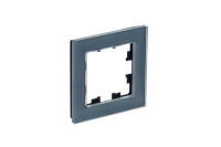 ATN360701 - ATLASDESIGN NATURE 1-постовая РАМКА, НАТУРАЛЬНОЕ СТЕКЛО, ГРИФЕЛЬ, Systeme Electric