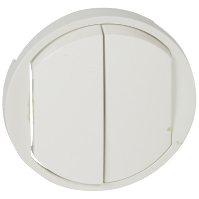 Legrand Лицевая панель - Программа Celiane - выключатель 1-полюсный / переключатель Кат. № 0 670 01/02/31/32 - белый, 068002