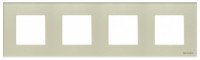 N2274 CP - Рамка 4-постовая, 2-модульная, серия Zenit, стекло Жемчужное - 2CLA227400N3501 N2274 CP - Рамка 4-постовая, 2-модульная, серия Zenit, стекло Жемчужное - 2CLA227400N3501
