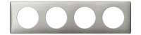 Legrand Рамка - Программа Celiane - 4 поста - Сильвер пунктум, 068724