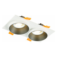 ST LUCE ST206.528.02 Св-к встр. Белый GU10 2*50W  IP20 L175xW92xH38 220V Без ламп