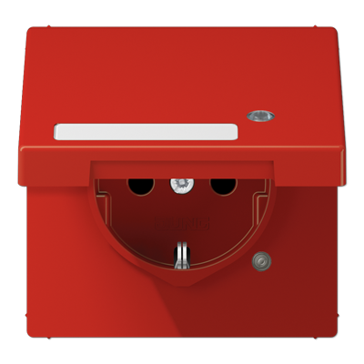 SCHUKO-розетка с крышкой  , LS1520NAKLKORT