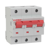 ДКС Авт. выкл. модульный YON MD125 3P 80А C 20kA (упак. 4шт), MD125-3C80