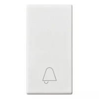 Vimar Клавиша на 1 модуль с символом-звонок с подсветкой, 14021.C