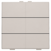 Niko Home Control Серый Кнопка 6-клавишная, 102-51006