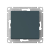 ATN000861S - ATLASDESIGN 1-клавишный ПЕРЕКЛЮЧАТЕЛЬ, сх.6, 10АХ, мех., быстрозажим. клем., ИЗУМРУД, Systeme Electric