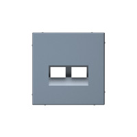 GAL000790 - ARTGALLERY НАКЛАДКА ДВОЙНАЯ для информационных функций типа Keystone, ГРИФЕЛЬ, Systeme Electric