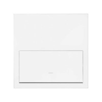 Simon 10020101-230 Кит 1 пост, фронт. 1 рамка «минимум» + 1 клавиша выключателя цвета белый матовый S100