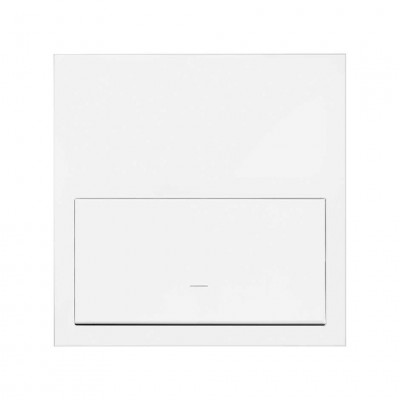 Simon 10020101-230 Кит 1 пост, фронт. 1 рамка «минимум» + 1 клавиша выключателя цвета белый матовый S100