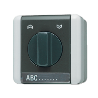 Выключатель для замочного механизма 10A 250V ~; для накладного монтажа IP44, 834.20W