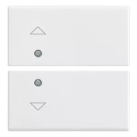 Vimar Две клавиши 2М для автоматизации, с символом "стрелка",белые, 14752.2