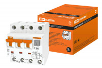 АВДТ 63 4P C16 300мА TDM Electric, SQ0202-0025 АВДТ 63 4P C16 300мА TDM Electric, SQ0202-0025