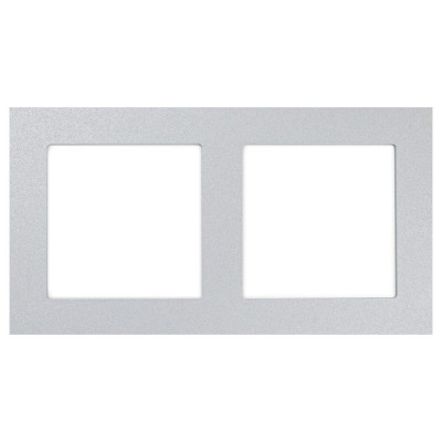 IRIDIUM Вставка на 2 поста, серебристый, INP202