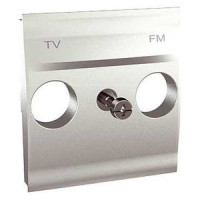 MGU9.440.30 - Unica top центральная плата розетки tv/fm, алюминий