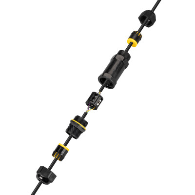 Коннектор NEO-GERM-5pin-WTW (4-8mm) (Arlight, IP68), 030759