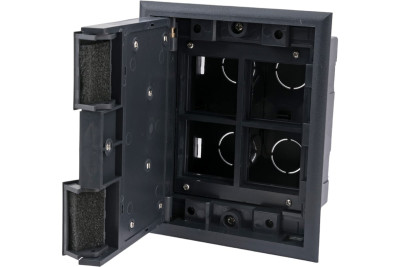 LUK/4 Люк в пол на 4 поста (45х45мм), с суппортом и коробкой 70140 стальной Экопласт