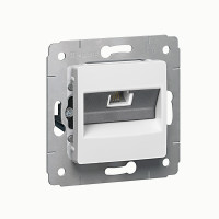 Legrand Cariva DIY Розетка RJ11 - 1 вход, белая, 695950 Legrand Cariva DIY Розетка RJ11 - 1 вход, белая, 695950