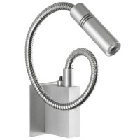 Lightstar 808619 (MB337-1) Светильник настенный MURO LED 3W 190LM ХРОМ 3000K (в комплекте)