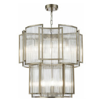 ST LUCE SL1234.103.08 Люстра подвесная ST-Luce Никель/Прозрачный, Никель E14 8*60W