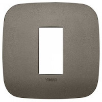 19671.80 - Vimar Накладка Round на 1 модуль Metal