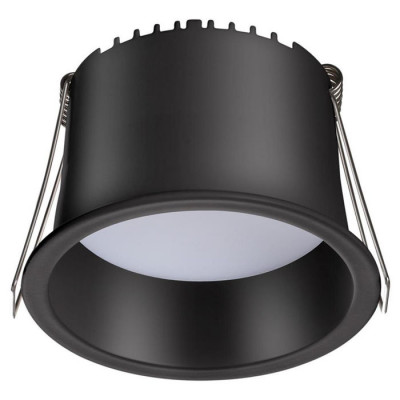 Novotech 358900 SPOT NT22 227 черный Светильник встраиваемый светодиодный IP20 LED 4000К 9W 220V TRAN