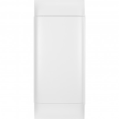 135544 Пластиковый щиток Legrand Practibox S для встраиваемого монтажа, цвет двери "Белый", 4X12