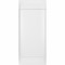 135544 Пластиковый щиток Legrand Practibox S для встраиваемого монтажа, цвет двери "Белый", 4X12