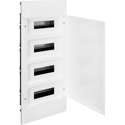 Legrand Practibox S Пластиковый щиток Встраиваемый 4X12 Белая дверь, 135544