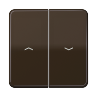 Клавиши для выключателя управления жалюзи 509VU и 539VU; коричневые, CD595PBFBR